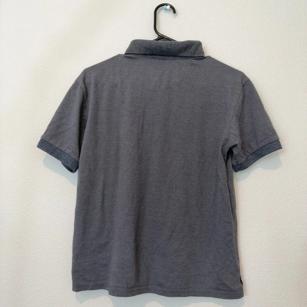 Polo Ralph Lauren Big Pony Polo Mens Medium Grey Good Custom Slim‎ Fit Cotton